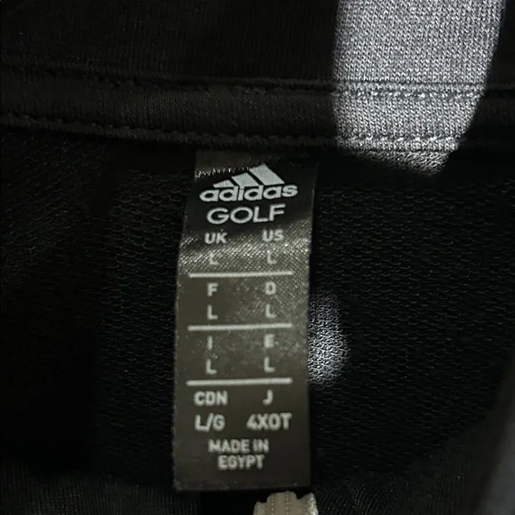 Adidas Black and White Track Jacket with Signature Stripes - Picture 7 of 7